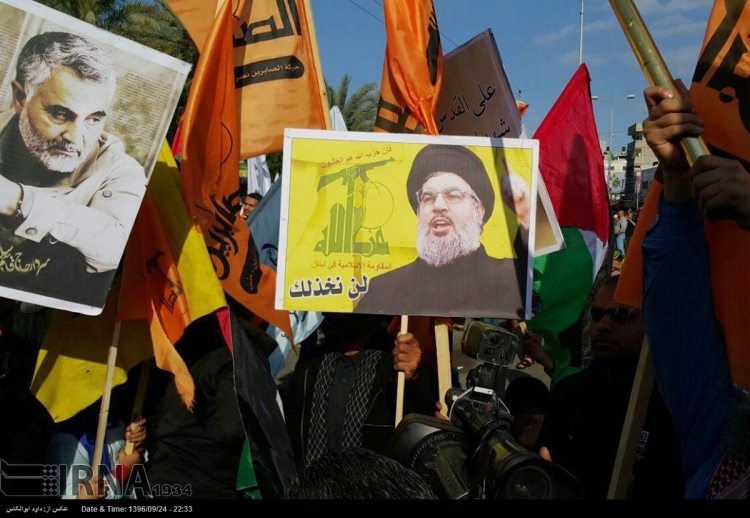 GAZZE'DE KUDS EYLEMNDE NASRALLAH POSTERLER